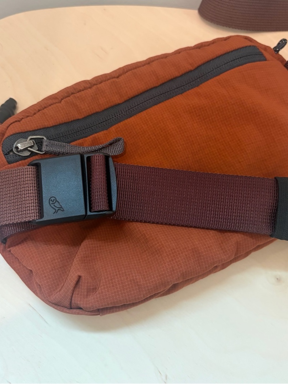 Bellroy Lite Belt Bag Clay Orange Grey Crossbody Fanny Pack 1.8L Lightweight - Picture 5 of 10